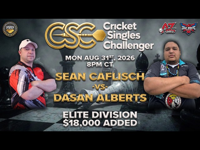 Sean Caflisch vs Dasan Alberts | Season 11 | CSC | Cricket Singles Challenger Series