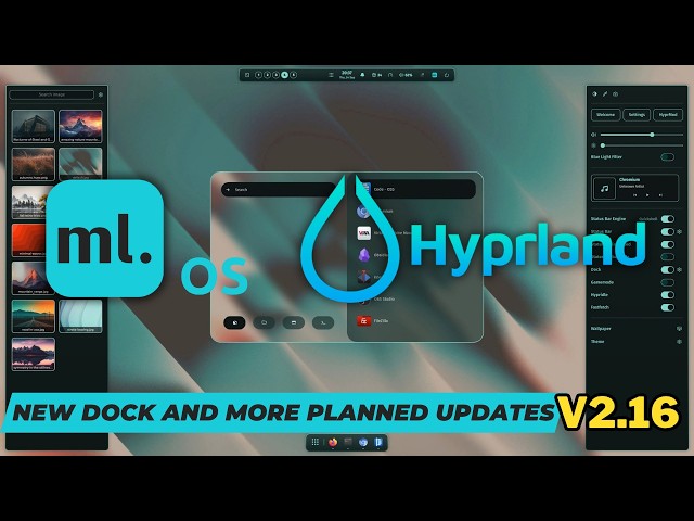 ML4W OS 2.16 Walkthrough: Standalone Quickshell Dock + Coming to Ubuntu!