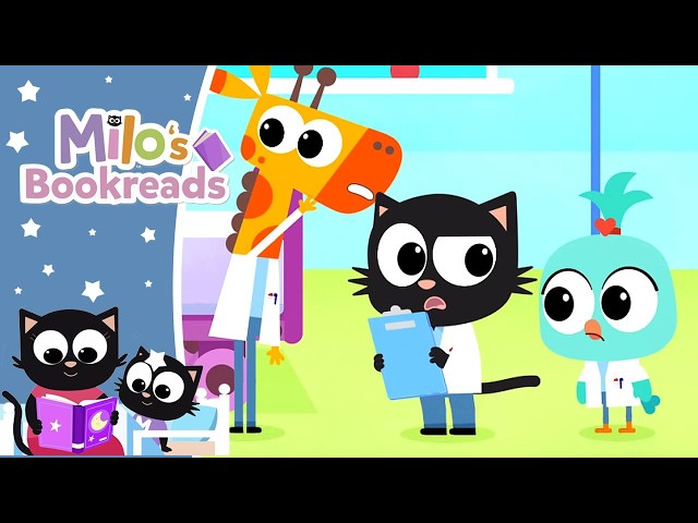 Learn About Jobs with Milo! 👩‍⚕️🐾 | Read Aloud Stories for Kids | Milo’s Bookreads