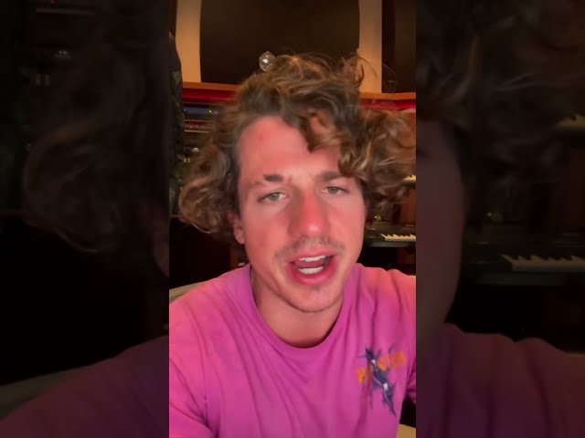 “I’m freaking out wtf just happened.. 💡” [Light Switch] Charlie Puth via TikTok | September 16, 2021