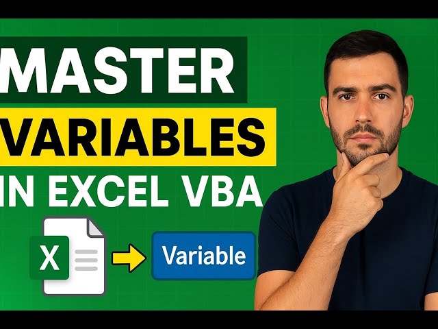Master Variables in Excel VBA | Beginner to Advanced Tutorial