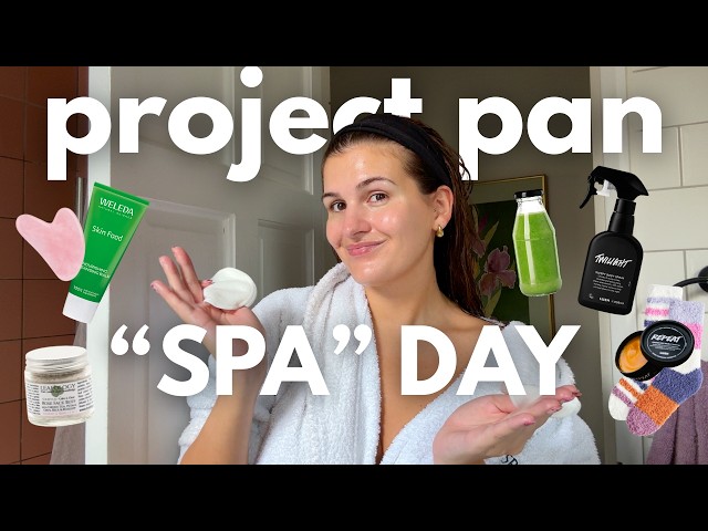 project pan: my DIY use-it-up spa day 🥒