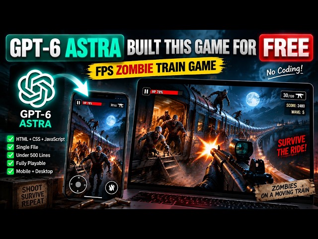 I Gave GPT-6 Astra 10 Minutes… It Built a REAL App 😱 ⭐