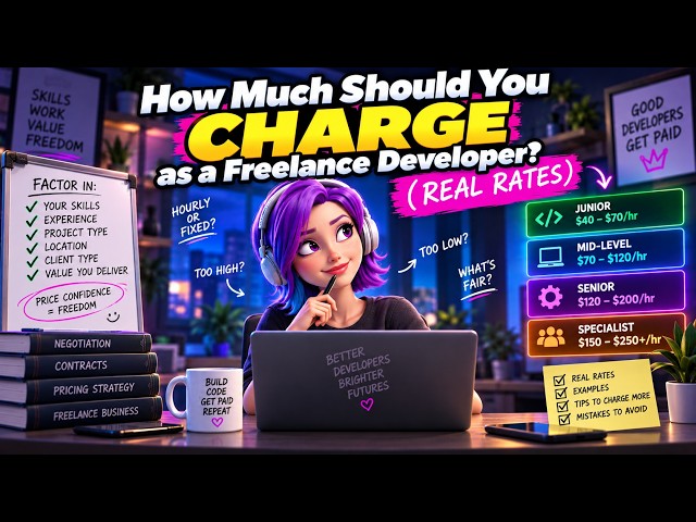 How Much Should You Charge as a Freelance Developer? (Real Rates)