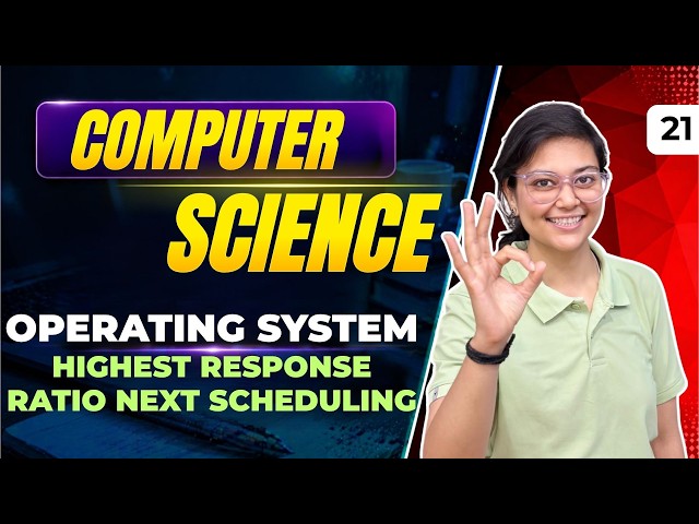 Operating System | Highest Response Ratio Next Scheduling | Bits & Bytes by Aditi