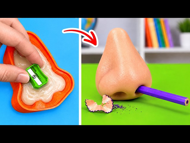 Mesmerising DIY Custom Back-to-School Stationery Crafts and Ideas ✏️👃🏻