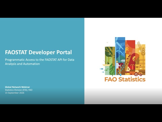 FAOSTAT Developer Portal: Programmatic Access to FAOSTAT API for Data Analysis and Automation