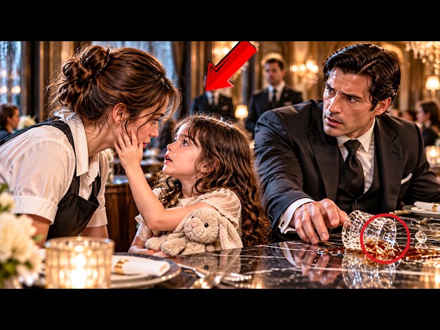 The Mafia Boss Froze When His Silent Daughter Called a Waitress “Mama”