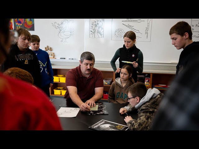 Meet the Hometown Boy Turned Art Teacher (and Bus Driver, and Wrestling Coach, and ...)