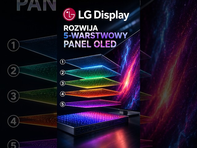 5 LAYERS in the new OLED from LG Display? Even higher brightness!