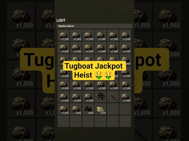 40k+ sulfur heist! 🤑#aloneintokyo #rust #solo #solorust #rustbase #shorts