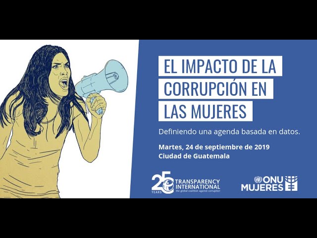 EVENTO: El impacto de la corrupción en las mujeres