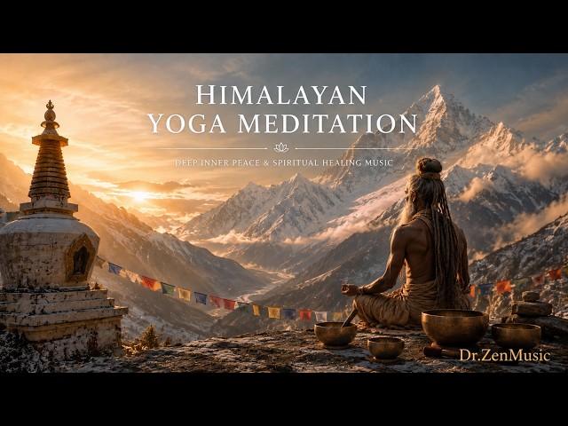 🏔️ Himalayan Yoga Meditation | Deep Inner Peace & Slow Spiritual Healing Music 🌙