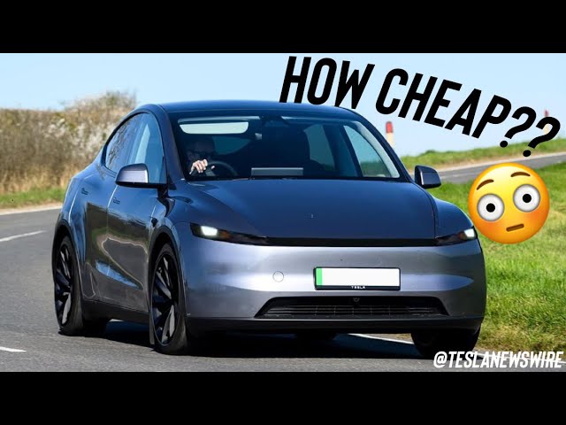 Cheaper Model Y Details LEAKED
