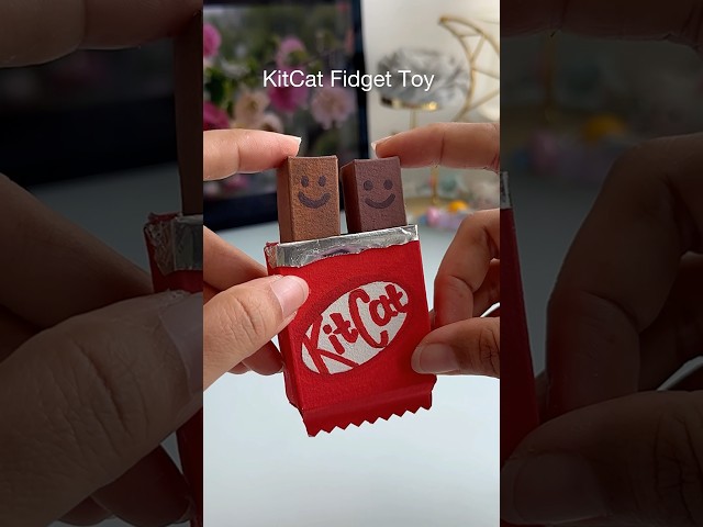 DIY easy fidget toy😍✨🍫#shorts #art #diy #craft #youtubeshorts