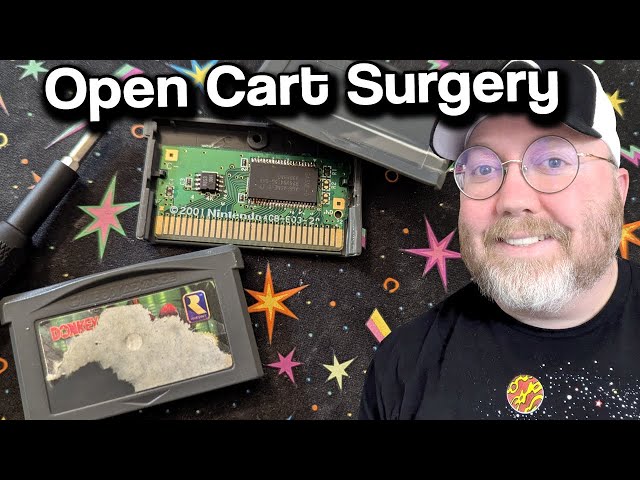 Can I Fix 2 GBA Games? Open Cart Surgery