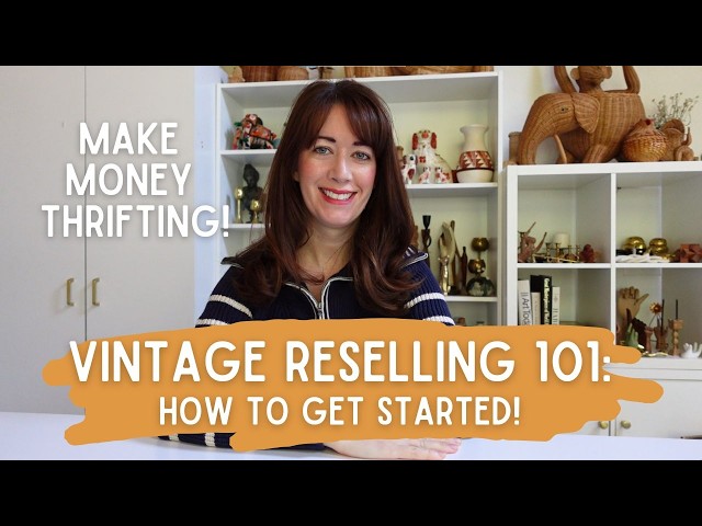 How to Start a Vintage Reselling Business in 2026 | Flip for Profit