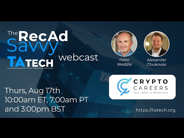RecAd Savvy from TAtech: with Alexander Chukovski