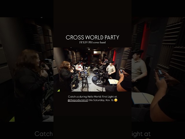 Our new PH-based FFXIV band will perform at a local fan-organized FFXIV event this Nov 16!