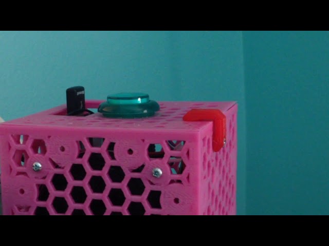 Aiy google device works 3d printed on Alfawise U3