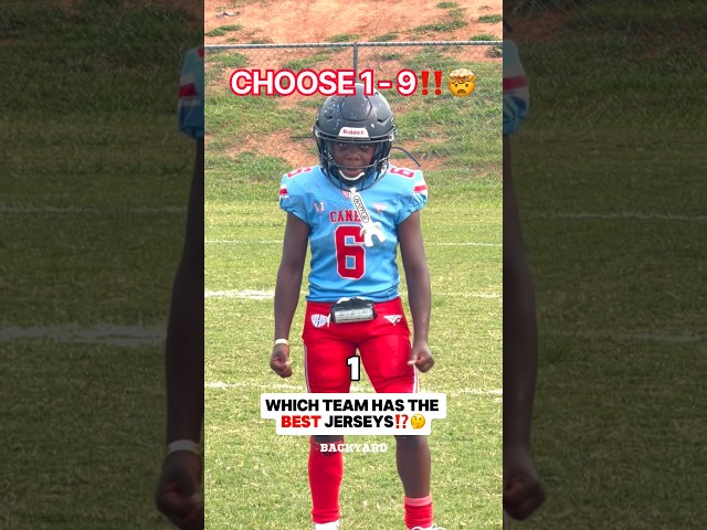 Which jerseys are your favorite⁉️😳🔥 #drip #footballshorts #footballplayer #footballskills #memes