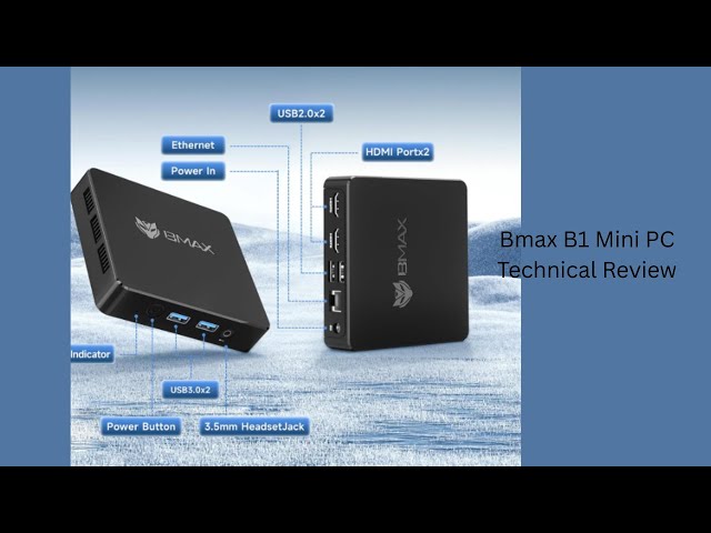 Bmax B1 Mini PC Review: Tiny But Mighty? Full Tech Breakdown & Real-World Tests! #BmaxB1 #MiniPC