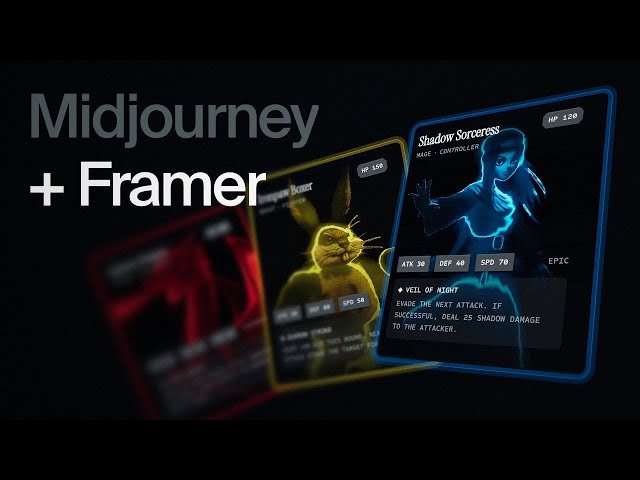 Crazy Website Effect with Framer + Midjourney + Depth Mapping (Full Tutorial)
