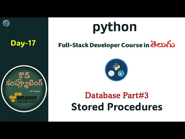 Day17 | Python full-stack developer | MySQL Part3 | CCIT