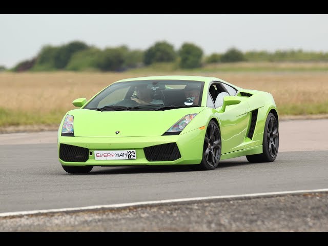 How to ruin a Lamborghini Gallardo driving experience... he did tell me to change down a gear!