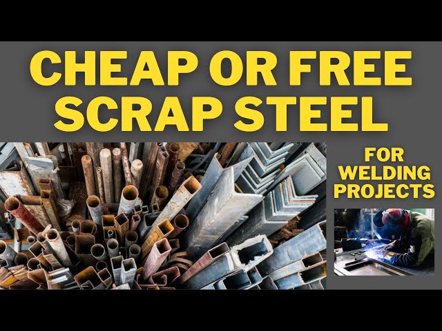 5 Places To Get Cheap or Free Steel for Your Welding Projects + The Worst Places To Buy Steel