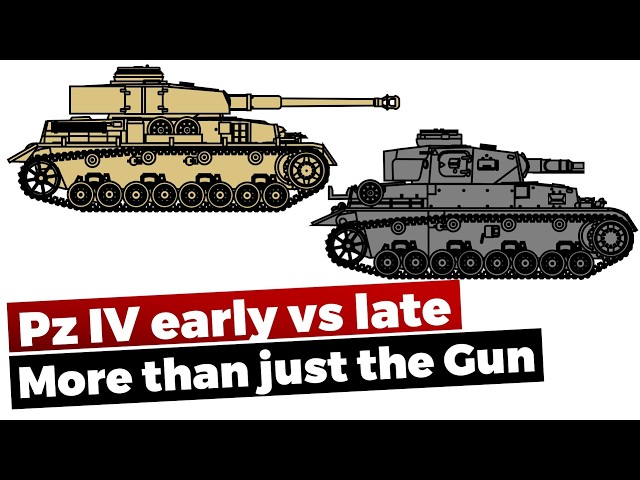 More than Just the Gun: Early vs. Late Panzer IVs