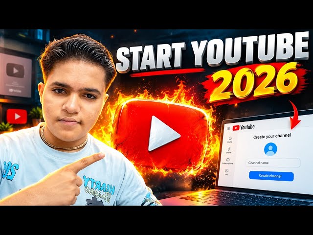 How I’d Start a YouTube Channel in 2026 (If I Started From 0)