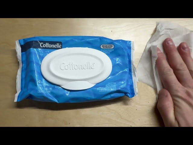 Convenient Flushable Wet Wipes