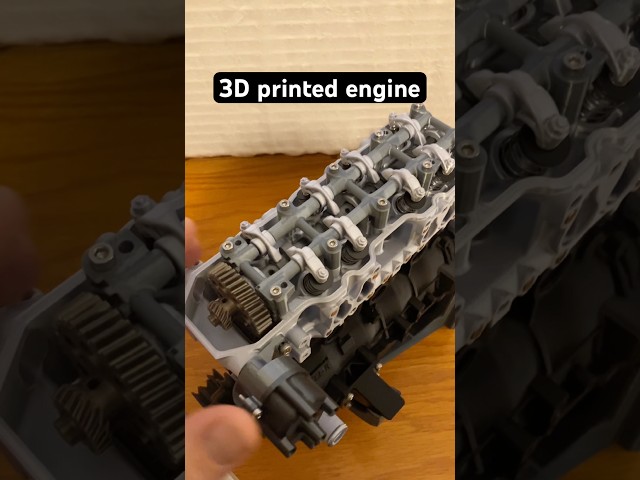 3D printed engine