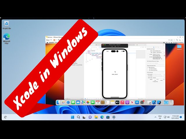 How to install XCode on Windows | Download and run XCode apps on windows |  ios emulator for Windows