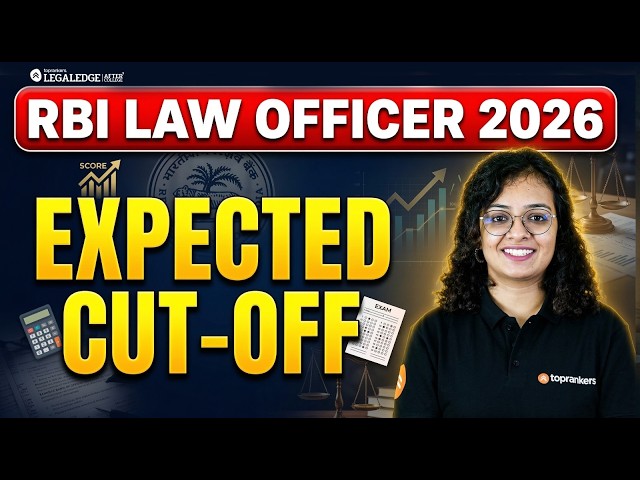 RBI Grade B Law Officer 2026 EXPECTED Cut Off? 🤔 Selection Chances in Safe Attempts? Full Analysis 👇
