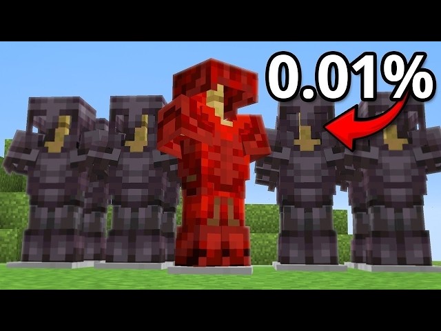 I Obtained the RAREST Armor in Minecraft