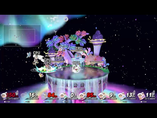 8 Pairs of Ice Climbers on Fountain of Dreams with 99 Stocks Each