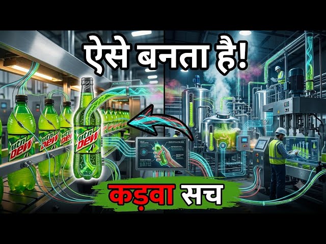 Mountain Dew कैसे बनती है? Factory का कड़वा सच 😳 | Making Process