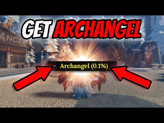 How to GET The NEW Archangel RACE For FREE In The Forge ROBLOX, Get Archangel Fast!!