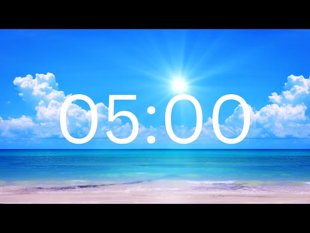 5 Minutes Timer With Relaxing Music