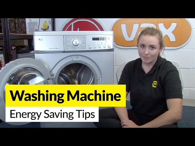 Washing Machine Energy Saving Tips: Save Money Every Wash!