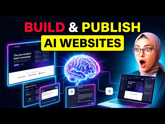 How I Build and Publish Websites for FREE Using Google Gemini + Netlify