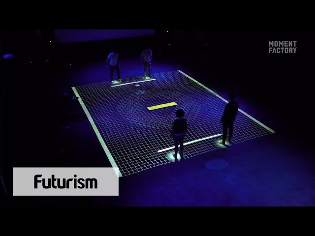 Large-scale Augmented Reality Pong