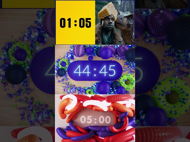 Funky Timers at 10 Subscribers Woop!  #shorts
