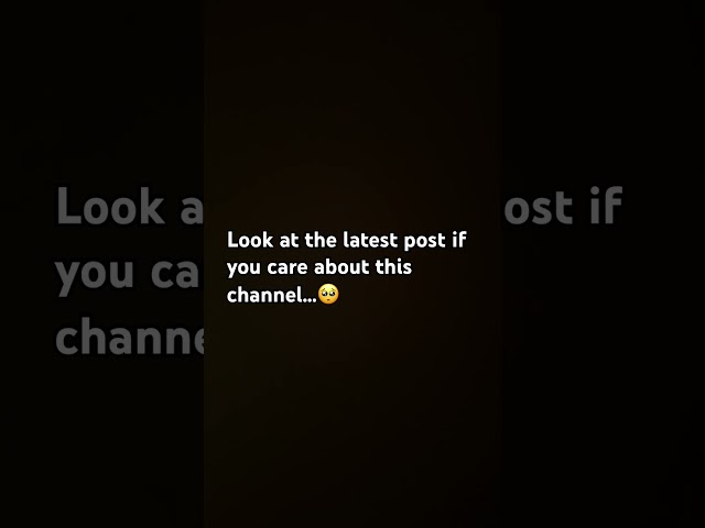 You’ll see…