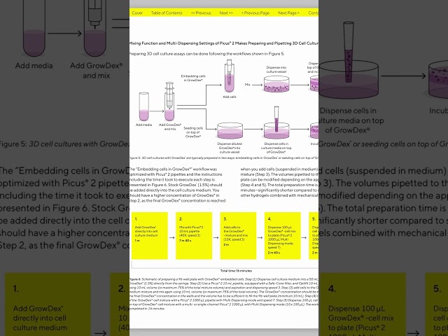Precision in 3D: Advancing Pipetting Techniques for Cell Culture Innovation  #cellculture