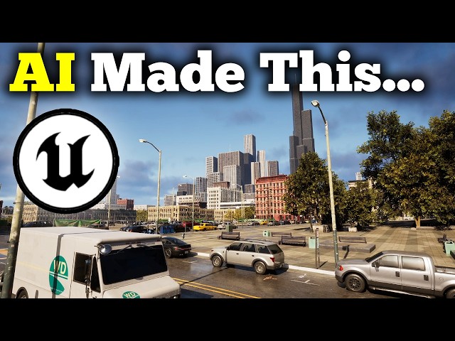 AI Just Built an Entire City in Unreal Engine 5