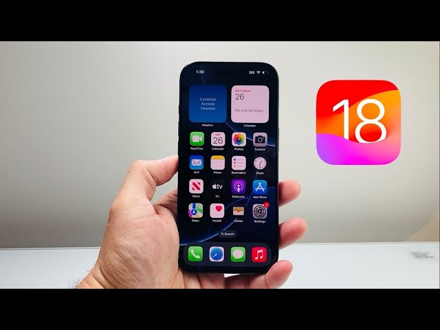How To Find App Settings on iOS 18