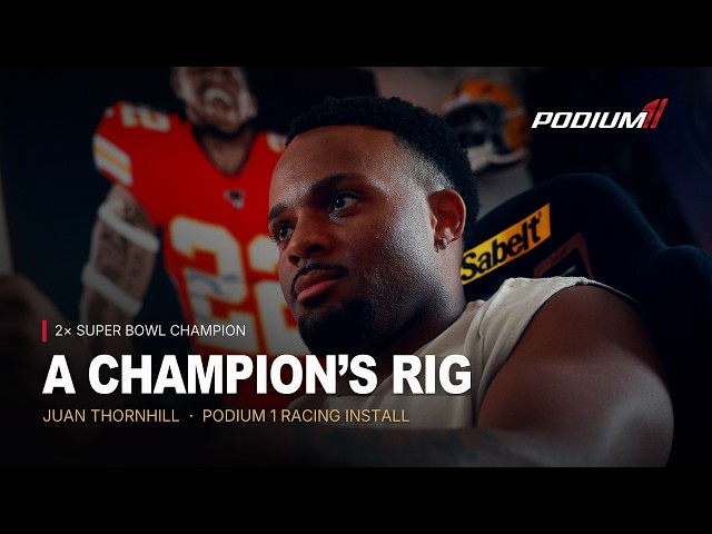 We Installed a Racing Sim in a 2x Super Bowl Champion's House